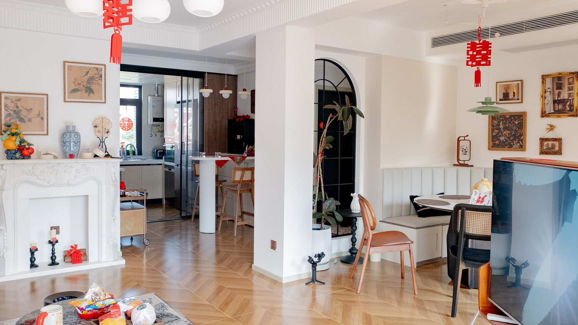 時(shí)光之舞：85平法式中古風(fēng)韻味的浪漫府邸