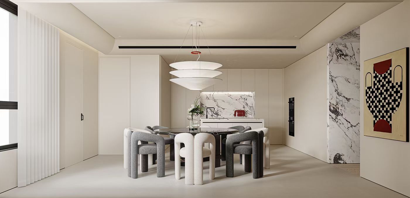 118平老房翻新，網(wǎng)紅奶油風(fēng)好看又實(shí)用。