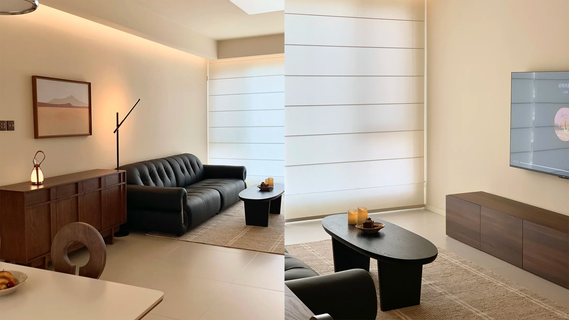 奶油風(fēng)設(shè)計，米白淺色與木質(zhì)元素營造溫馨家